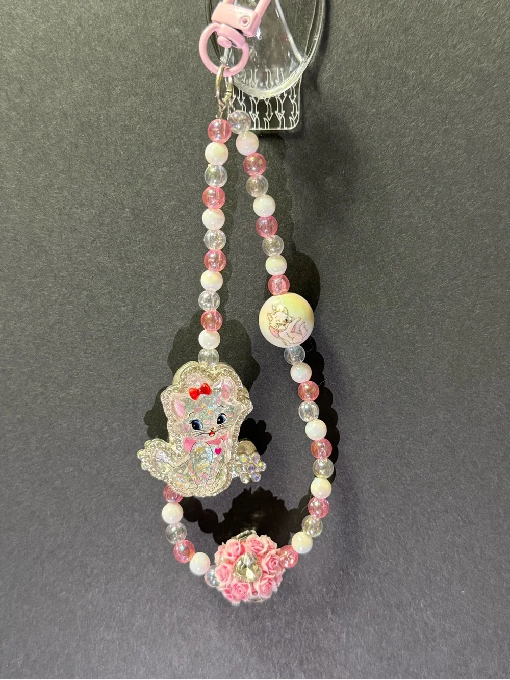 Marie cat bag charm
